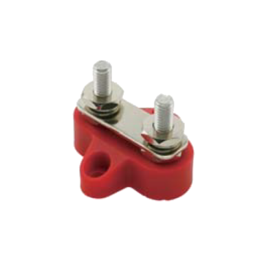 Dual Terminal Stud Red